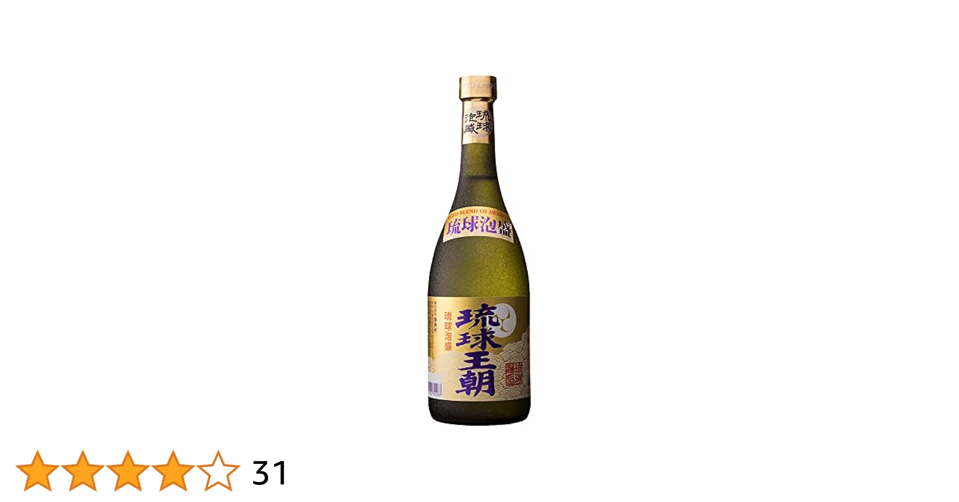 琉球王朝３０度　２１年古酒　多良川酒造 琉球王朝｜多良川酒造の熟成古酒ブランド｜720ml・30度 – Blue